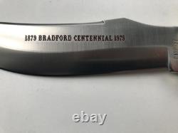CASE XX USA 1979, 523-5 SSP 1879 BRADFORD CENTENNIAL 1979 Hunting Knife NOS