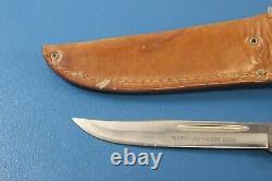 CASE XX USA 316-5 SSP Knife Tested XX Razor Edge + Sheath