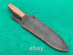 CASE XX VINTAGE BIG PIG STICKER 1940 50's RARE KNIFE SHEATH