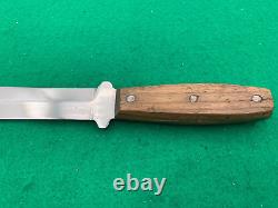 CASE XX VINTAGE BIG PIG STICKER 1940 50's RARE KNIFE SHEATH