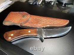 CASE XXKIOWA R703RARE INDIAN SERIES HUNTING KNIFE WithORIG SHEATH