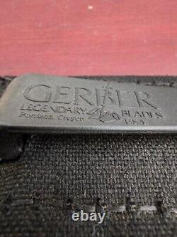 COLLECTIBLE GERBER MARK I PORTLAND. ORE. U. S. A. FIXED BLADE KNIFE. With SHEATH