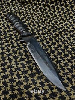 CORPORAL FORGE, Custom Hand Made, Tactical Fixed Blade Knife