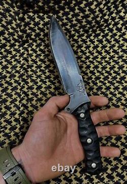 CORPORAL FORGE, Custom Hand Made, Tactical Fixed Blade Knife