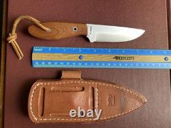 CUSTOM KNIFE BY J. C. KNIVES ESCANABA, MI @ 4 CPM 3V Scandi Blade Micarta