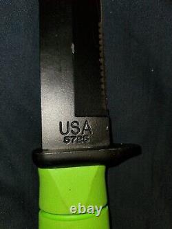 CUTCO KABAR ZOMBIE USA 5725 Explorer Outdoor Hunting Knife With Sheath