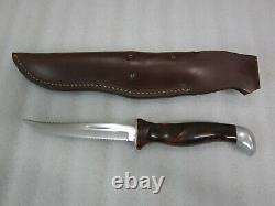 CUTCO, Model 1763, Fisherman's Hunting Knife with Original Sheath