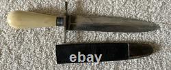 California Gold Rush Era Cased Bowie Knife Made By F Peck Of San Francisco
