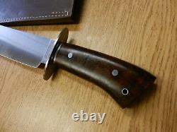 Camillus OVB Jerry Fisk National Living Treasure Bowie Knife WithSheath Unused
