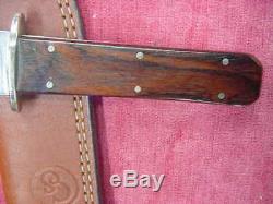 Canal Street Cutlery Co. Large Hunting/Bowie Knife & Sheath 7 Inch blade, #082