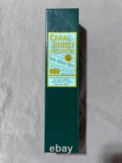 Canal Street Cutlery Drop Point Hunter Reclaimed American Chestnut Handle