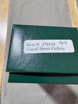 Canal Street Cutlery Drop Point Hunter Reclaimed American Chestnut Handle