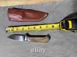 Canal Street Cutlery Drop Point Hunter Reclaimed American Chestnut Handle