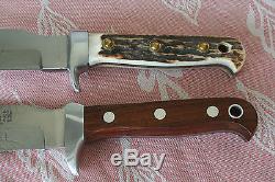 Carl Schlieper Eye Brand Trophy line Guide knife 356 2 bowie hunting knives