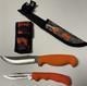 Case Blackhorn 3.5 Knife Orange and Case Hunter Fixed Blade Knife
