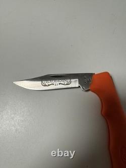 Case Blackhorn 3.5 Knife Orange and Case Hunter Fixed Blade Knife
