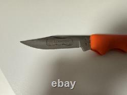 Case Blackhorn 3.5 Knife Orange and Case Hunter Fixed Blade Knife