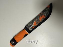 Case Blackhorn 3.5 Knife Orange and Case Hunter Fixed Blade Knife