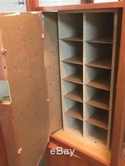 Case Knife Display (floor)with Display Boards (No Knives) & Storage! Rare Find