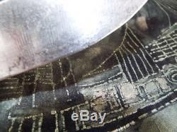 Case Knife Fixed Blade Hunting Vintage Bone Handle Script W R Case Bradford Pa