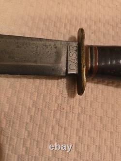 Case Knife Vintage Fixed Blade