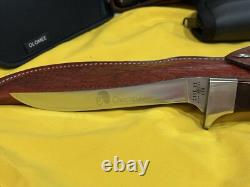Case Native American Series Fixed Blade Set. 4 Vintage Knives with pouch