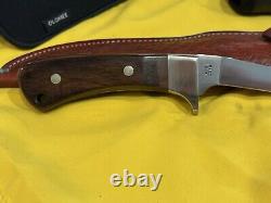 Case Native American Series Fixed Blade Set. 4 Vintage Knives with pouch