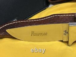 Case Native American Series Fixed Blade Set. 4 Vintage Knives with pouch
