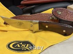 Case Native American Series Fixed Blade Set. 4 Vintage Knives with pouch