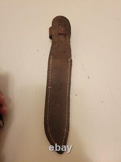 Case Tested XX 1932-1940 Fixed Blade Knife With Custom Case Sheath