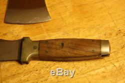 Case XX 1940's fixed blade hunting knife Axe ax combo set sheath