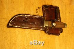 Case XX 1940's fixed blade hunting knife Axe ax combo set sheath