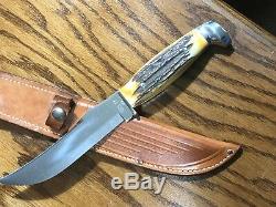 Case XX 1965-1980 Stag 523-6 Fixed Blade knife
