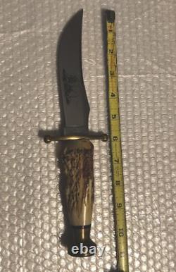 Case XX 1990 Kodiak Stag 6 Stainless Blade/brass