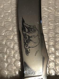 Case XX 1990 Kodiak Stag 6 Stainless Blade/brass