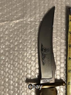 Case XX 1990 Kodiak Stag 6 Stainless Blade/brass