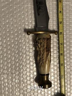 Case XX 1990 Kodiak Stag 6 Stainless Blade/brass