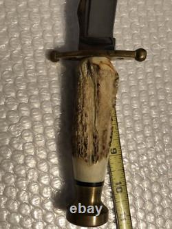 Case XX 1990 Kodiak Stag 6 Stainless Blade/brass