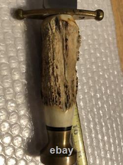 Case XX 1990 Kodiak Stag 6 Stainless Blade/brass
