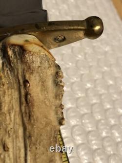 Case XX 1990 Kodiak Stag 6 Stainless Blade/brass