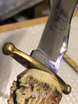 Case XX 1990 Kodiak Stag 6 Stainless Blade/brass
