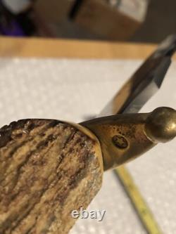 Case XX 1990 Kodiak Stag 6 Stainless Blade/brass