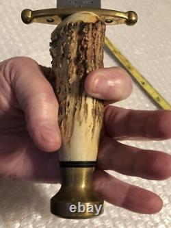 Case XX 1990 Kodiak Stag 6 Stainless Blade/brass