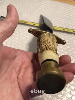 Case XX 1990 Kodiak Stag 6 Stainless Blade/brass