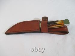 Case XX 1998 Stag Slab Side Fixed Blade Hunter 578-3 1/2 SS withSheath Item 00375