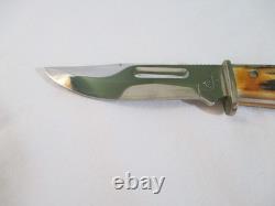 Case XX 1998 Stag Slab Side Fixed Blade Hunter 578-3 1/2 SS withSheath Item 00375