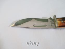 Case XX 1998 Stag Slab Side Fixed Blade Hunter 578-3 1/2 SS withSheath Item 00375