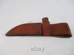 Case XX 1998 Stag Slab Side Fixed Blade Hunter 578-3 1/2 SS withSheath Item 00375