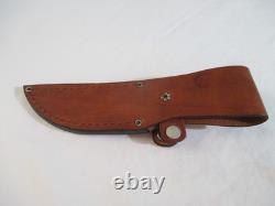 Case XX 1998 Stag Slab Side Fixed Blade Hunter 578-3 1/2 SS withSheath Item 00375