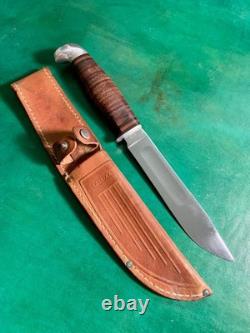 Case XX 325-6 Fixed Blade Knife With Sheath Collectors Quality Great Condition